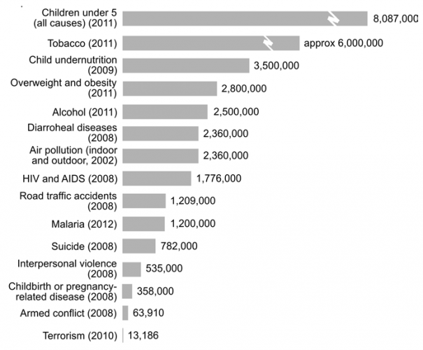 Global Death Toll